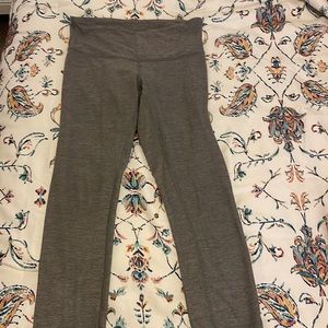 Grey Lululemon Leggings - Size 4